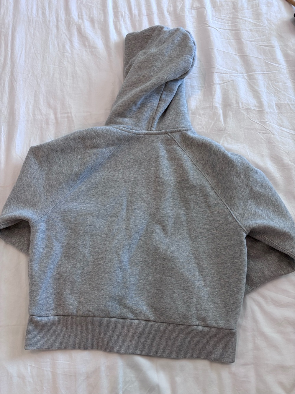 Vuori Light Gray Half-Zip Pullover Hoodie - Picture 5 of 5